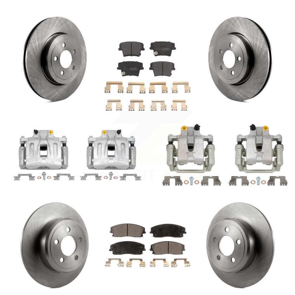 Transit Auto KC8-101183P Disc Brake Kit for 2015-2016 Dodge Charger - Front and Rear product image