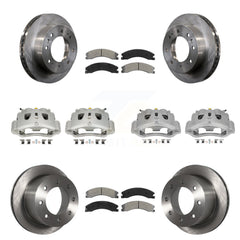Transit Auto KC8-101183S Disc Brake Kit for 2011-2019 Chevrolet Silverado 3500 HD, GMC Sierra 3500 HD - Front and Rear product image