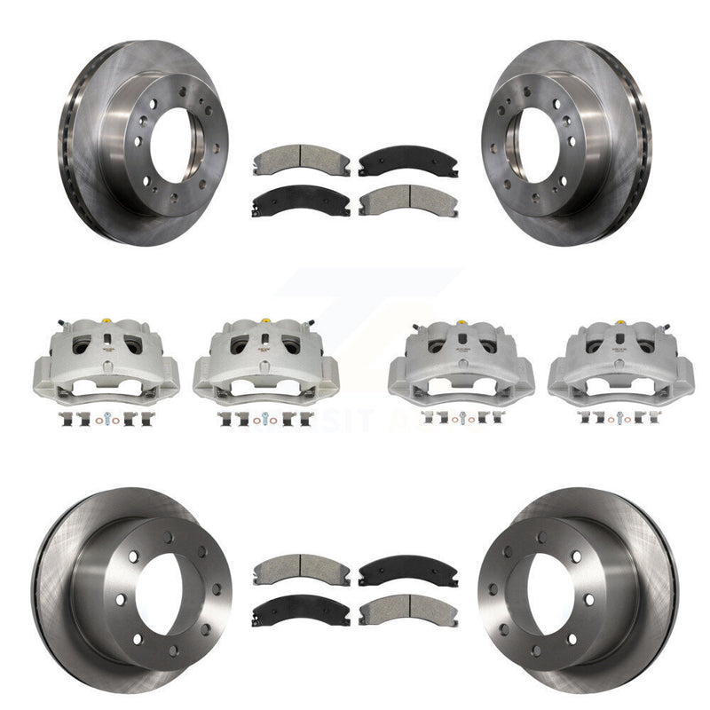Transit Auto KC8-101183S Disc Brake Kit for 2011-2019 Chevrolet Silverado 3500 HD, GMC Sierra 3500 HD - Front and Rear product image