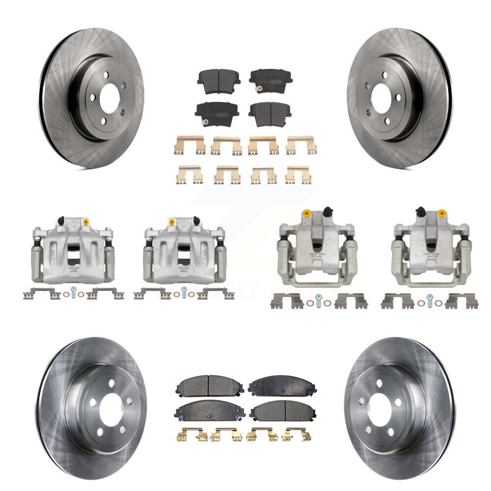 Transit Auto KC8-101184P Disc Brake Kit for 2006 Chrysler 300 - Front and Rear product image