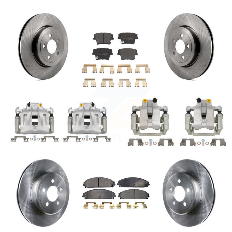 Transit Auto KC8-101184P Disc Brake Kit for 2006 Chrysler 300 - Front and Rear product image