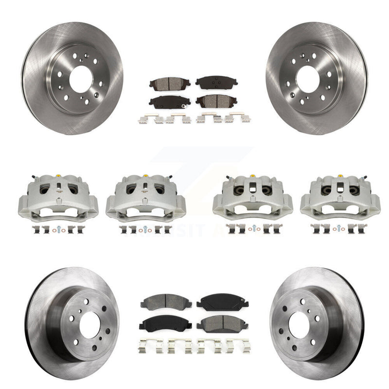Transit Auto KC8-101184S Disc Brake Kit for 2016 Chevrolet Suburban - Front and Rear product image