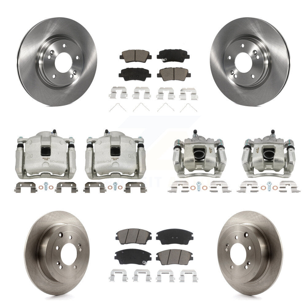 CMX KC8-101185C Disc Brake Kit for 2016-2021 Hyundai Tucson, Kia Sportage - Front and Rear product image