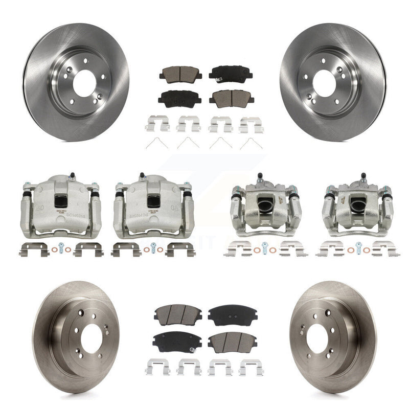 CMX KC8-101185C Disc Brake Kit for 2016-2021 Hyundai Tucson, Kia Sportage - Front and Rear product image