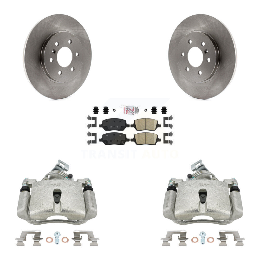 Transit Auto KC8-101185N Disc Brake Kit for 2006 Buick Terraza, Chevrolet Uplander, Pontiac Montana & more - Rear product image
