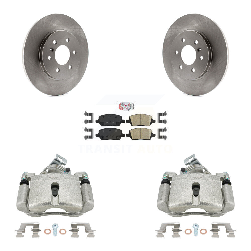 Transit Auto KC8-101186N Disc Brake Kit for 2006 Buick Terraza, Chevrolet Uplander, Pontiac Montana & more - Rear product image