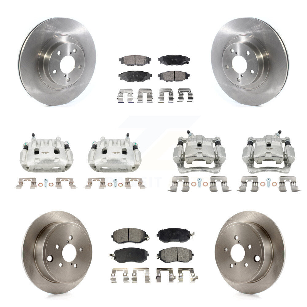 Transit Auto KC8-101186P Disc Brake Kit for 2011-2014 Subaru Impreza, Subaru Forester - Front and Rear product image