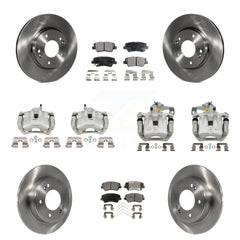 Transit Auto KC8-101186T Disc Brake Kit for 2016-2017 Kia Forte Koup, Hyundai Elantra GT - Front and Rear product image