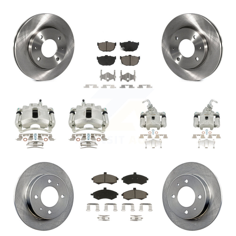 CMX KC8-101187C Disc Brake Kit for 2002-2004 Hyundai Elantra - Front and Rear product image