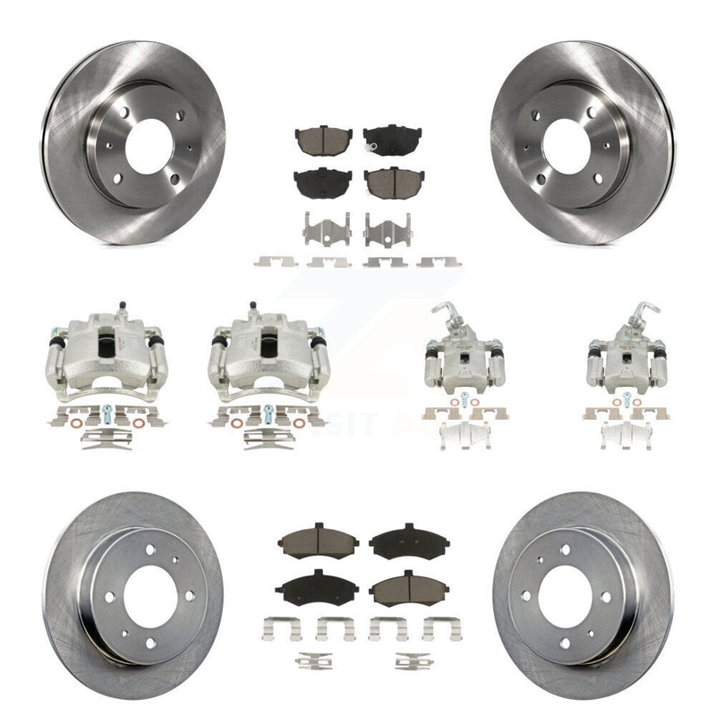 CMX KC8-101187C Disc Brake Kit for 2002-2004 Hyundai Elantra - Front and Rear product image