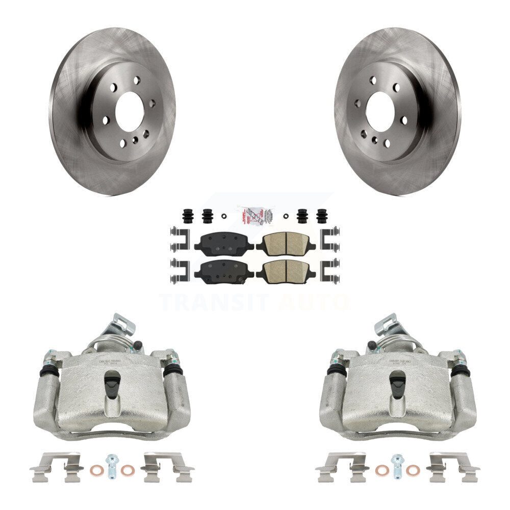 Transit Auto KC8-101187N Disc Brake Kit for 2006-2009 Buick Terraza, Chevrolet Uplander, Pontiac Montana & more - Rear product image