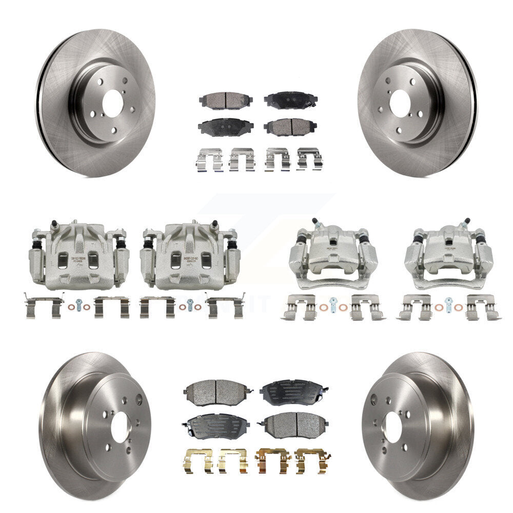 Transit Auto KC8-101187P Disc Brake Kit for 2015-2019 Subaru WRX - Front and Rear product image