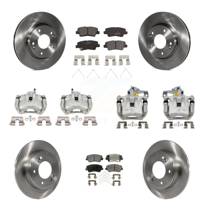 Transit Auto KC8-101187T Disc Brake Kit for 2016-2018 Hyundai Elantra GT, Kia Forte, Kia Forte5 & more - Front and Rear product image