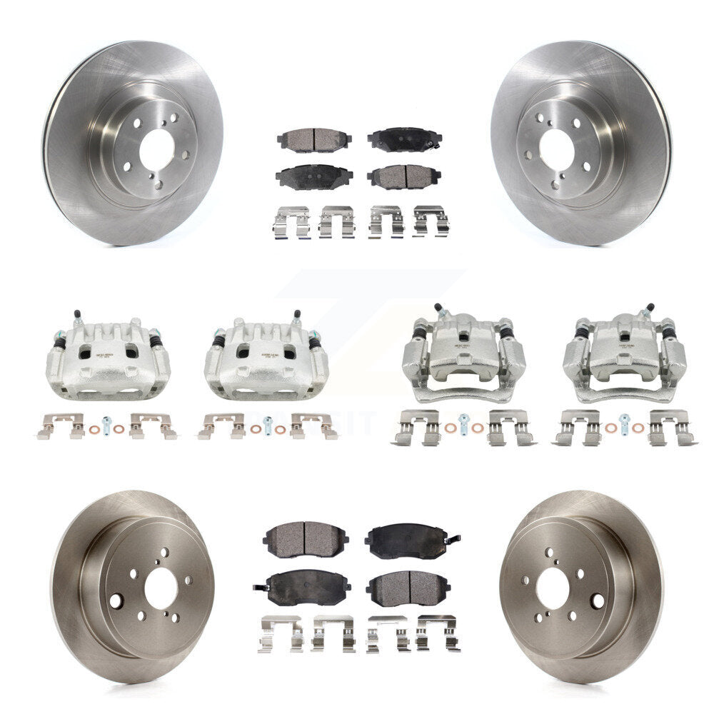 Transit Auto KC8-101188P Disc Brake Kit for 2008-2013 Subaru WRX, Subaru Impreza, Subaru Forester - Front and Rear product image