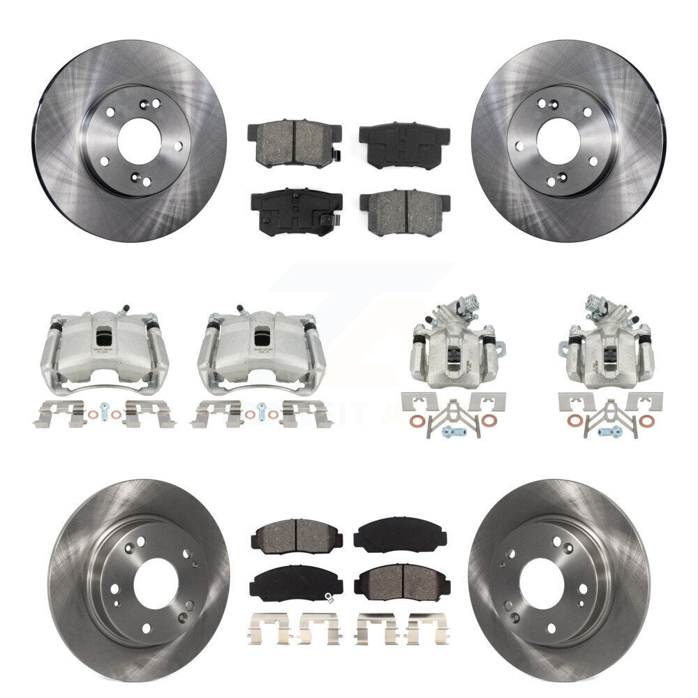 Transit Auto KC8-101188S Disc Brake Kit for 2006-2011 Acura CSX - Front and Rear product image