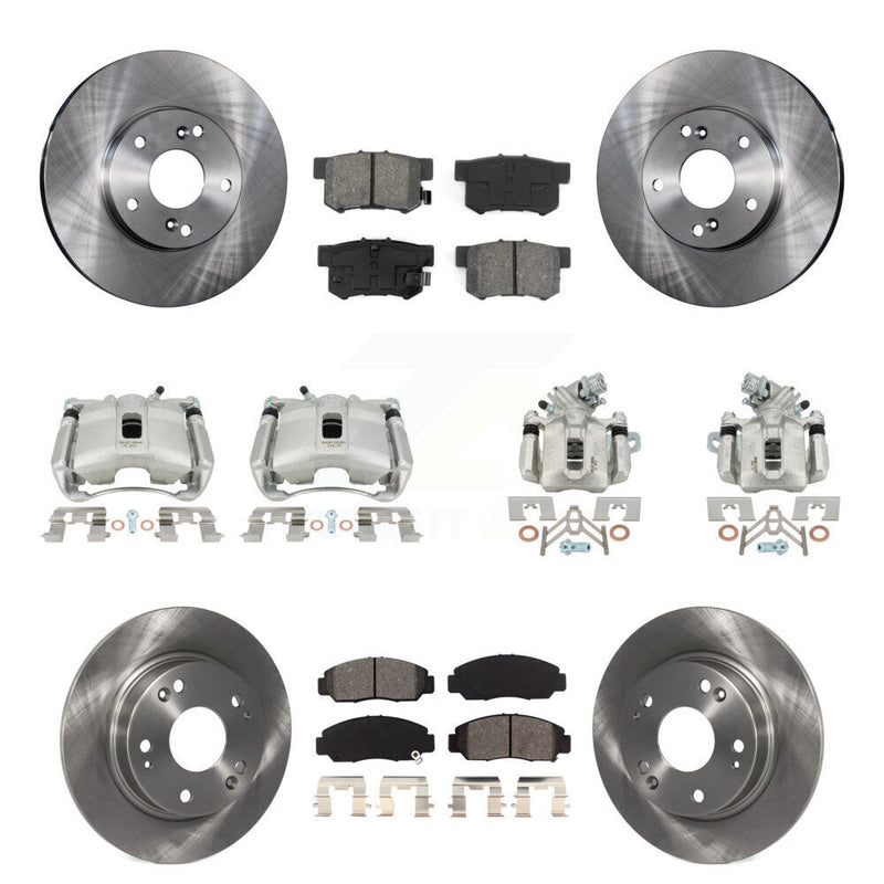 Transit Auto KC8-101188S Disc Brake Kit for 2006-2011 Acura CSX - Front and Rear product image
