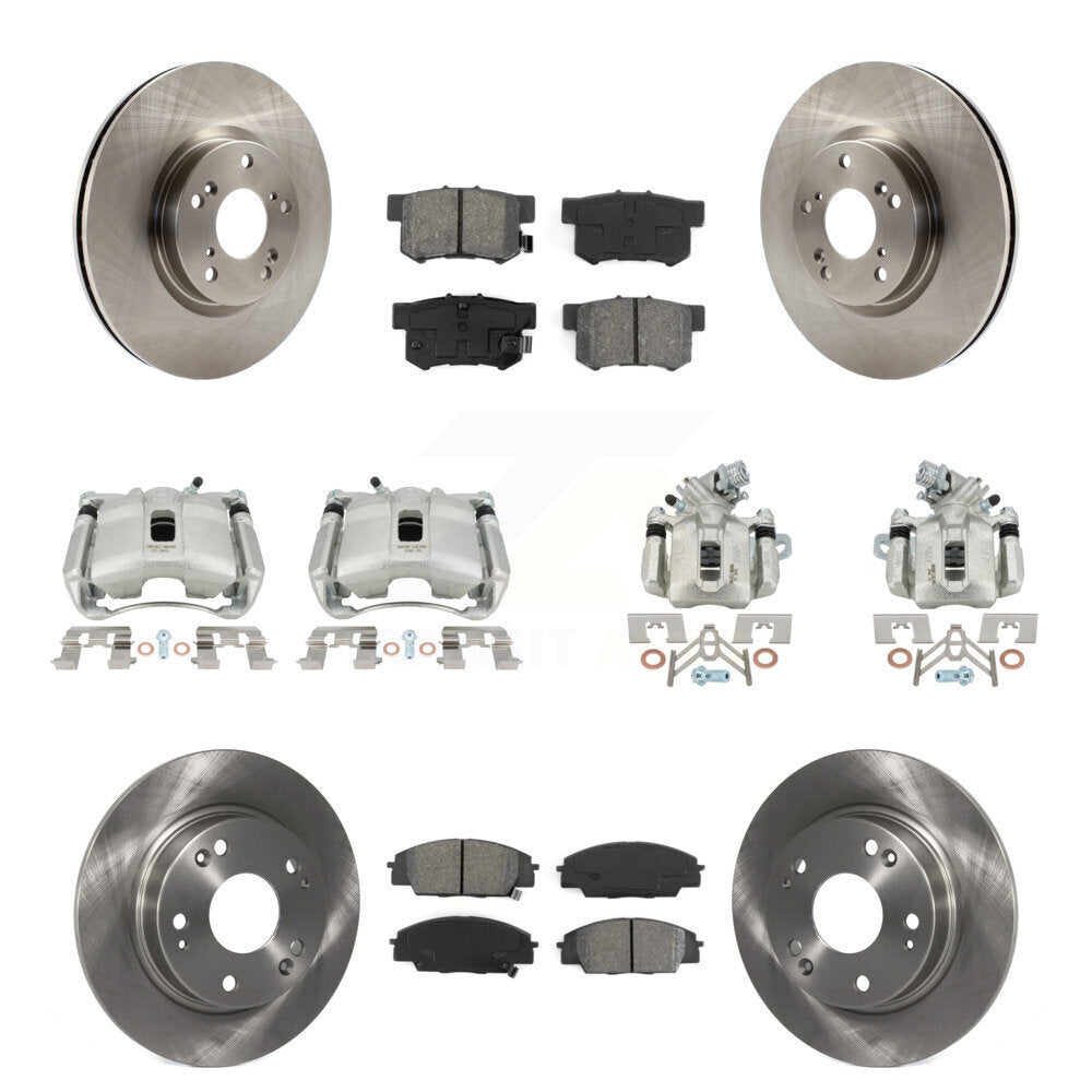 Transit Auto KC8-101189S Disc Brake Kit for 2007-2010 Acura CSX - Front and Rear product image