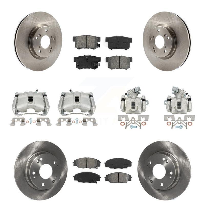 Transit Auto KC8-101189S Disc Brake Kit for 2007-2010 Acura CSX - Front and Rear product image