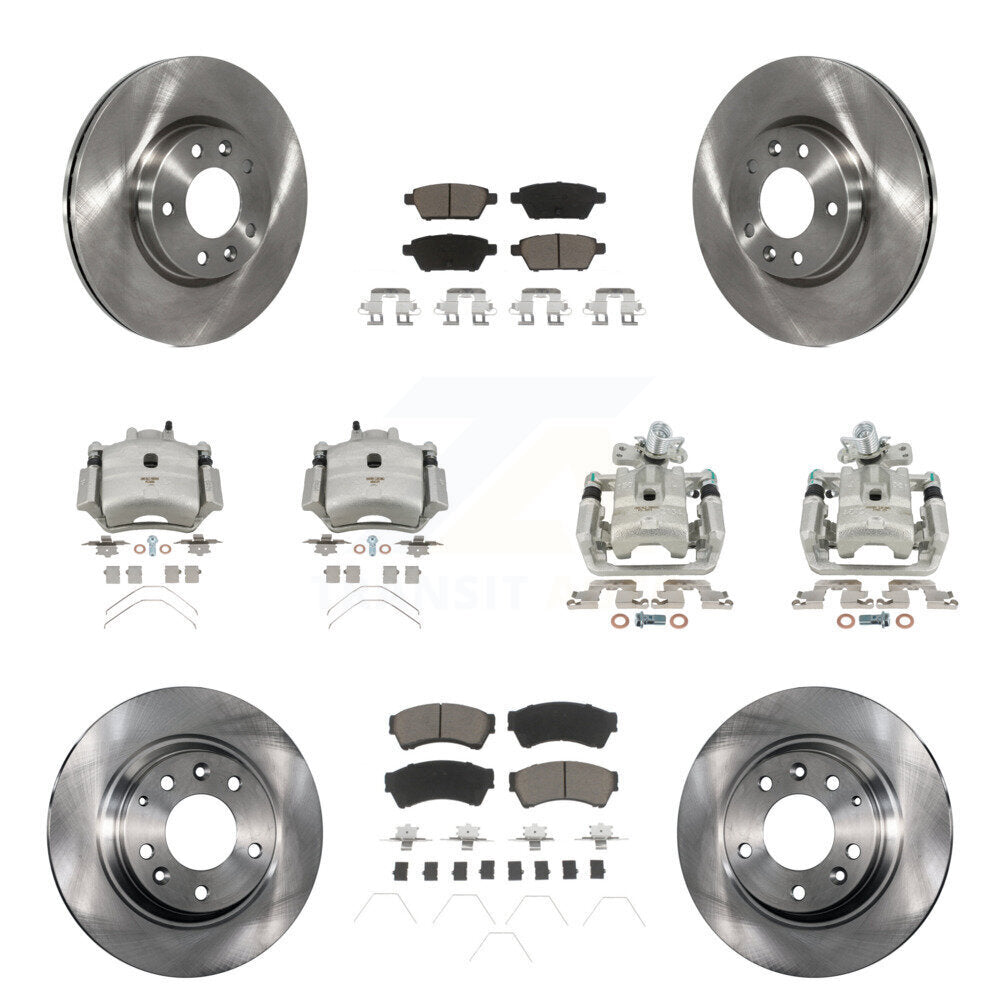 CMX KC8-101190C Disc Brake Kit for 2006-2013 Mazda 6, Lincoln MKZ, Ford Fusion & more - Front and Rear product image