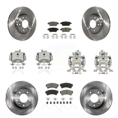 CMX KC8-101190C Disc Brake Kit for 2006-2013 Mazda 6, Lincoln MKZ, Ford Fusion & more - Front and Rear product image