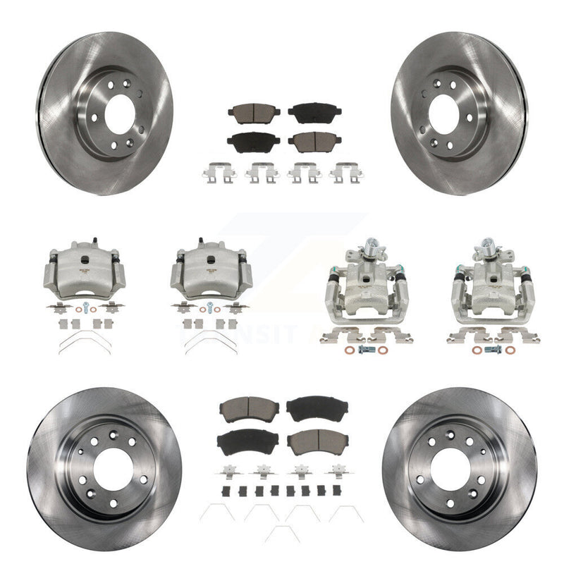 CMX KC8-101190C Disc Brake Kit for 2006-2013 Mazda 6, Lincoln MKZ, Ford Fusion & more - Front and Rear product image