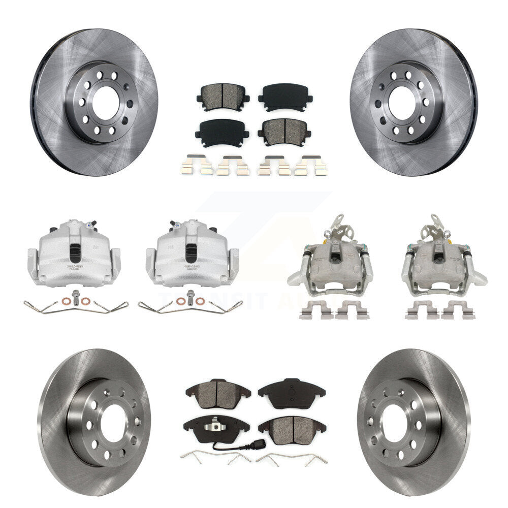 Transit Auto KC8-101190S Disc Brake Kit for 2006-2009 Volkswagen Rabbit - Front and Rear product image