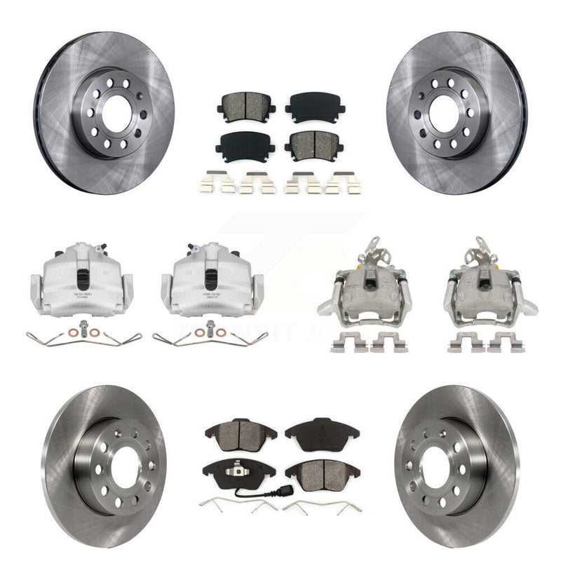 Transit Auto KC8-101190S Disc Brake Kit for 2006-2009 Volkswagen Rabbit - Front and Rear product image