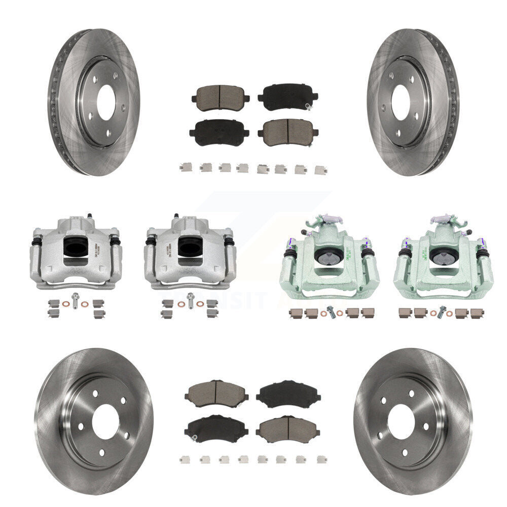 CMX KC8-101191C Disc Brake Kit for 2008-2012 Ram C/V, Volkswagen Routan, Chrysler Town & Country & more - Front and Rear product image