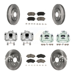 CMX KC8-101191C Disc Brake Kit for 2008-2012 Ram C/V, Volkswagen Routan, Chrysler Town & Country & more - Front and Rear product image