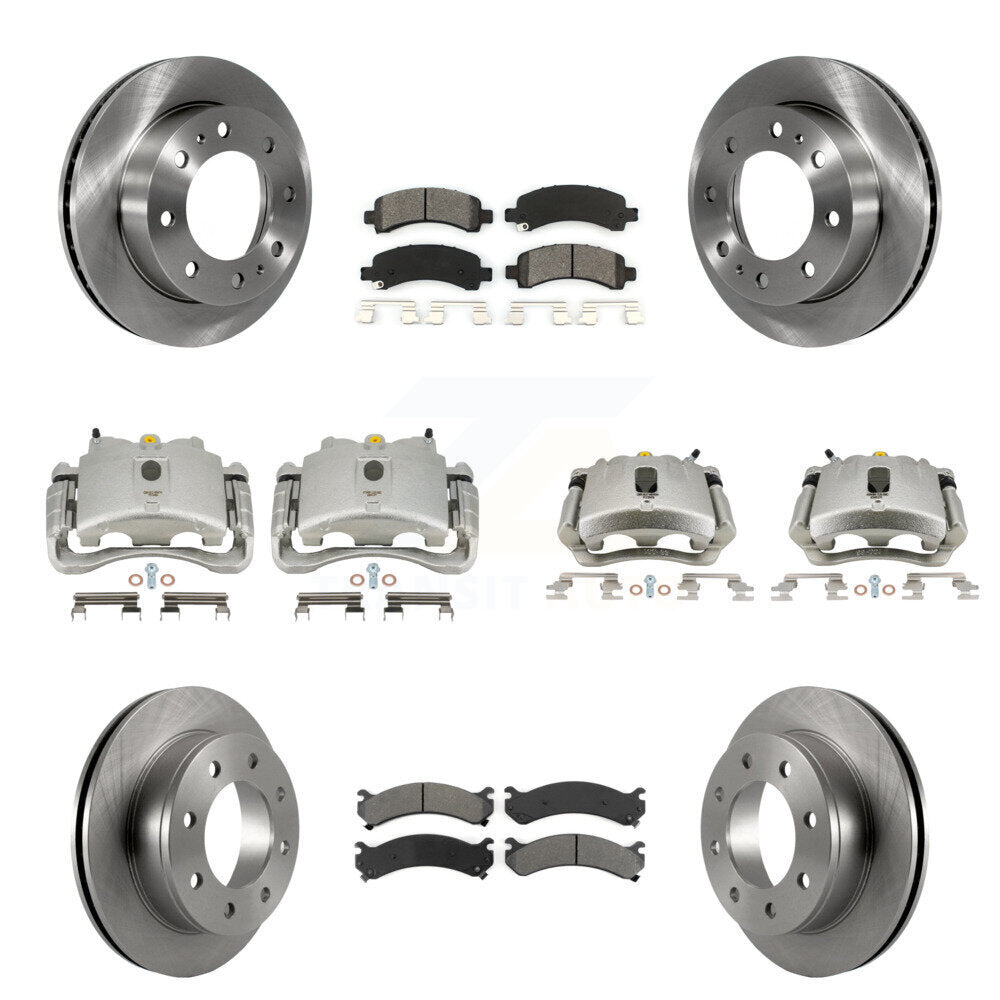 Transit Auto KC8-101191S Disc Brake Kit for 2008-2020 GMC Savana 2500, Chevrolet Express 2500 - Front and Rear product image