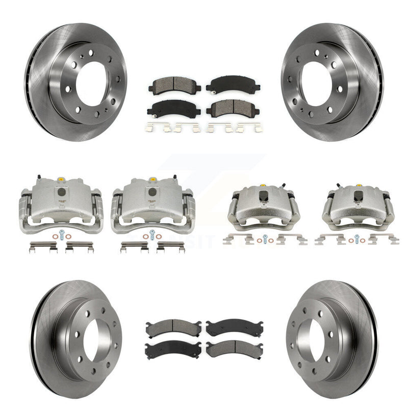 Transit Auto KC8-101191S Disc Brake Kit for 2008-2020 GMC Savana 2500, Chevrolet Express 2500 - Front and Rear product image