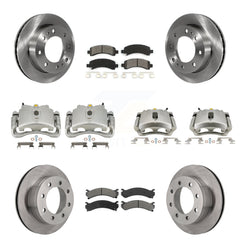 Transit Auto KC8-101192S Disc Brake Kit for 2007-2018 Chevrolet Express 2500, GMC Savana 2500 - Front and Rear product image