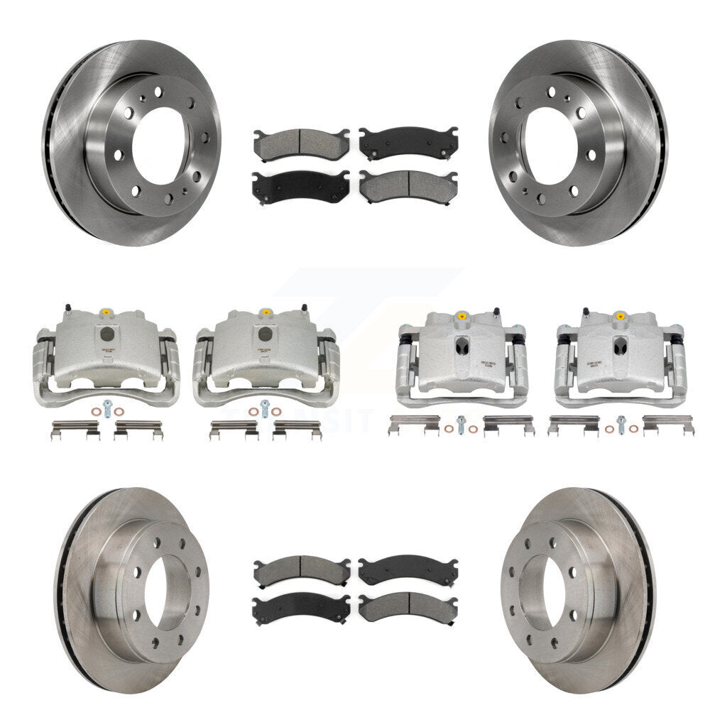 Transit Auto KC8-101193S Disc Brake Kit for 1999-2009 Chevrolet Silverado 1500 HD Classic, Chevrolet Suburban 2500, GMC Sierra 1500 HD Classic & more - Front and Rear product image