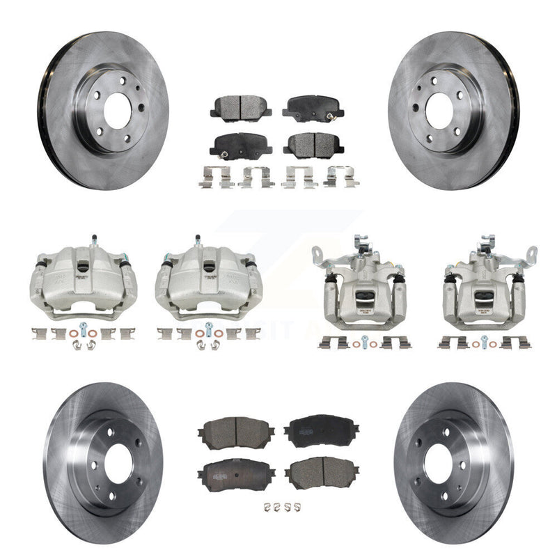 Transit Auto KC8-101193T Disc Brake Kit for 2014-2015 Mazda 6 - Front and Rear product image