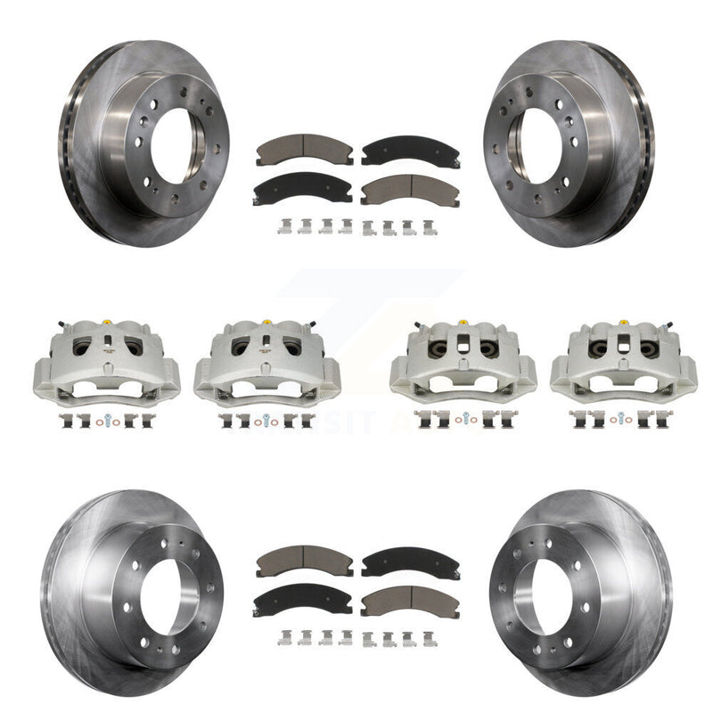 CMX KC8-101194C Disc Brake Kit for 2011-2019 Chevrolet Suburban 3500 HD, Chevrolet Silverado 2500 HD, Chevrolet Silverado 3500 HD & more - Front and Rear product image