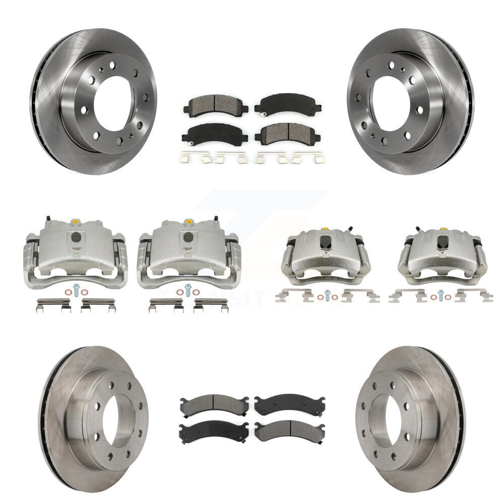 Transit Auto KC8-101194S Disc Brake Kit for 2007-2010 Chevrolet Express 2500, GMC Savana 2500 - Front and Rear product image