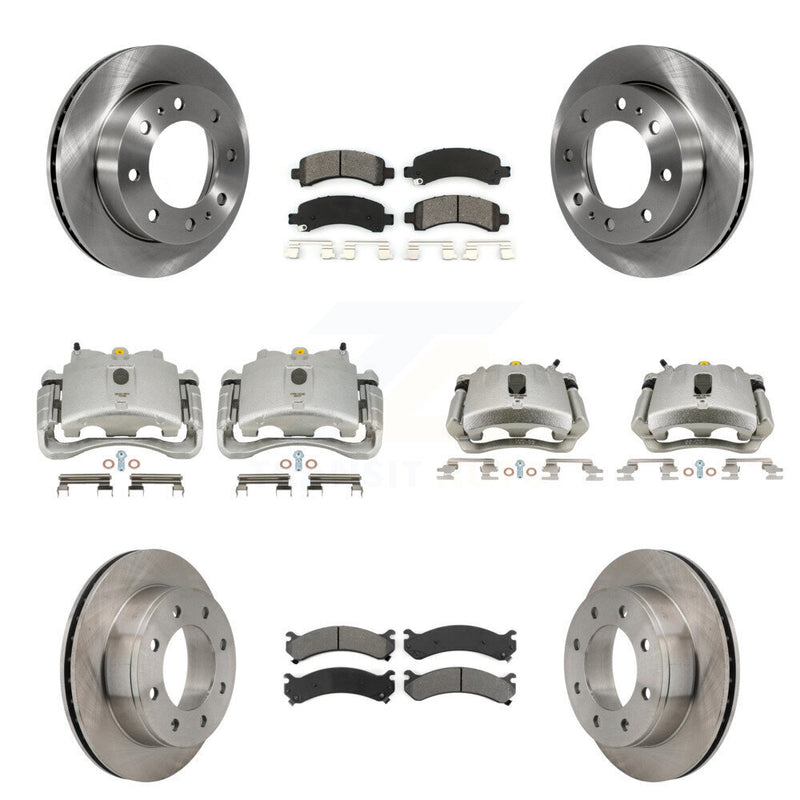 Transit Auto KC8-101194S Disc Brake Kit for 2007-2010 Chevrolet Express 2500, GMC Savana 2500 - Front and Rear product image