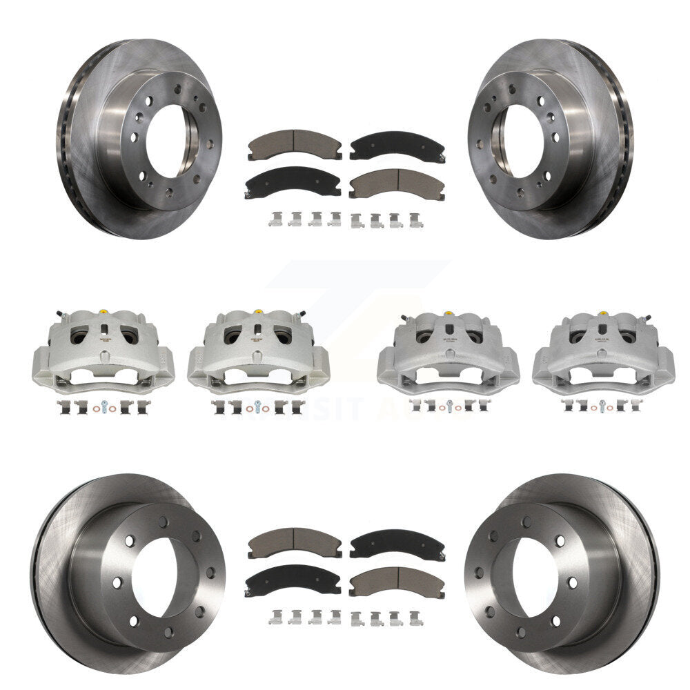 CMX KC8-101195C Disc Brake Kit for 2011-2019 Chevrolet Silverado 3500 HD, GMC Sierra 3500 HD - Front and Rear product image