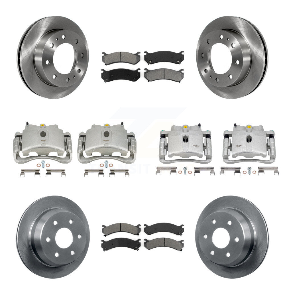Transit Auto KC8-101195S Disc Brake Kit for 2003 Chevrolet Silverado 2500, Chevrolet Silverado 2500 HD, Chevrolet Suburban 2500 & more - Front and Rear product image