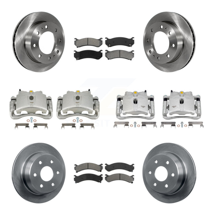 Transit Auto KC8-101195S Disc Brake Kit for 2003 Chevrolet Silverado 2500, Chevrolet Silverado 2500 HD, Chevrolet Suburban 2500 & more - Front and Rear product image
