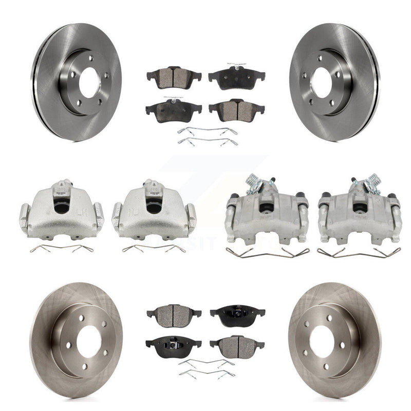 Transit Auto KC8-101195T Disc Brake Kit for 2006-2013 Mazda 3 Sport, Mazda 3 - Front and Rear product image