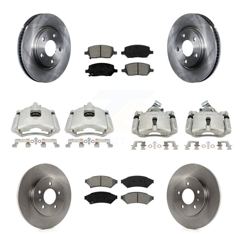 Transit Auto KC8-101196S Disc Brake Kit for 2005 Buick Terraza, Chevrolet Uplander, Pontiac Montana & more - Front and Rear product image