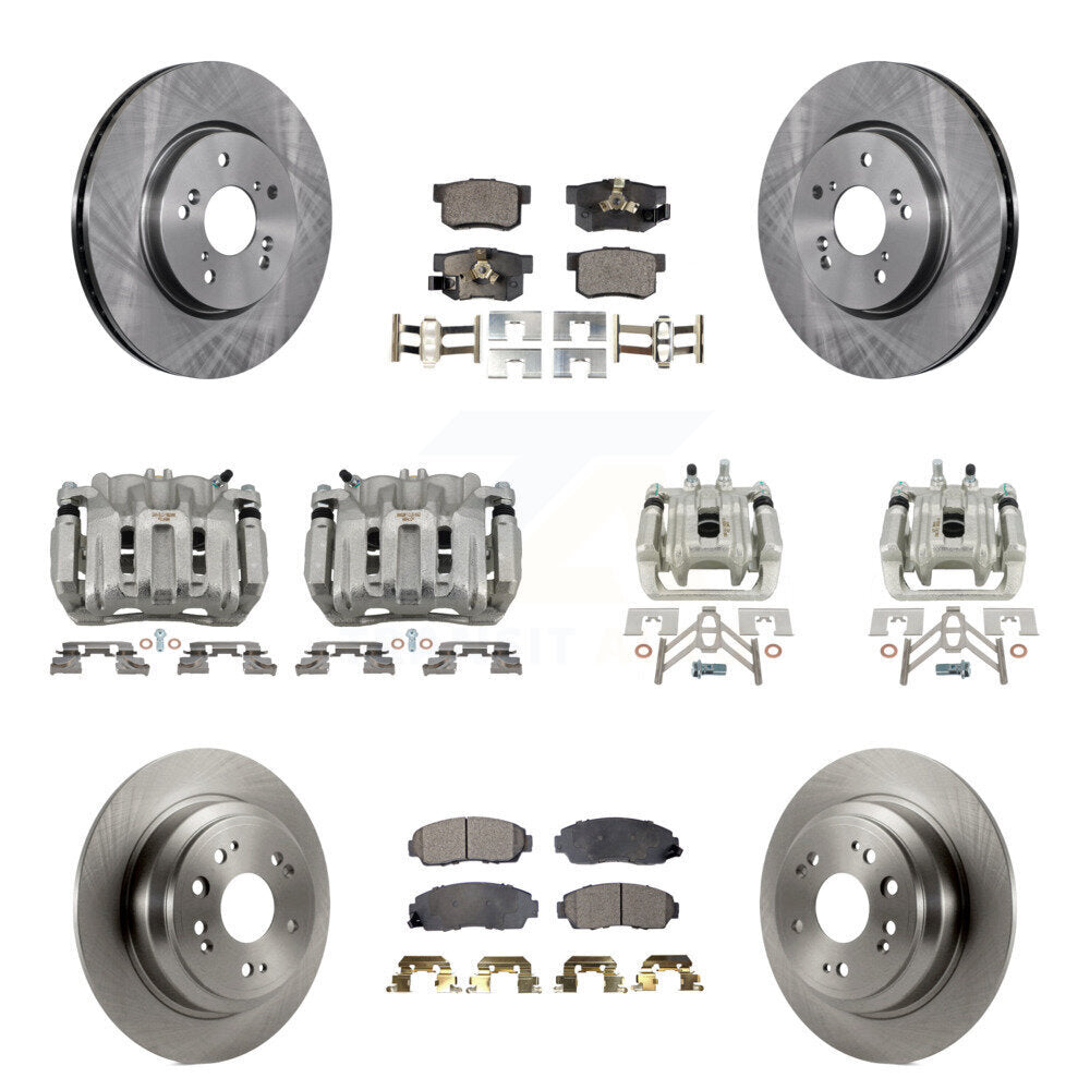 Transit Auto KC8-101197P Disc Brake Kit for 2010-2011 Honda Accord Crosstour - Front and Rear product image