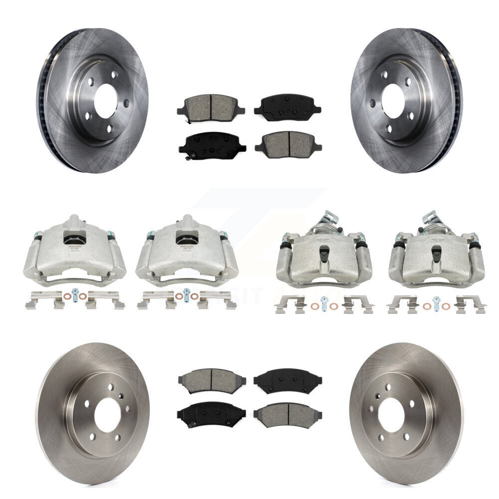 Transit Auto KC8-101197S Disc Brake Kit for 2005 Buick Terraza, Chevrolet Uplander, Saturn Relay - Front and Rear product image
