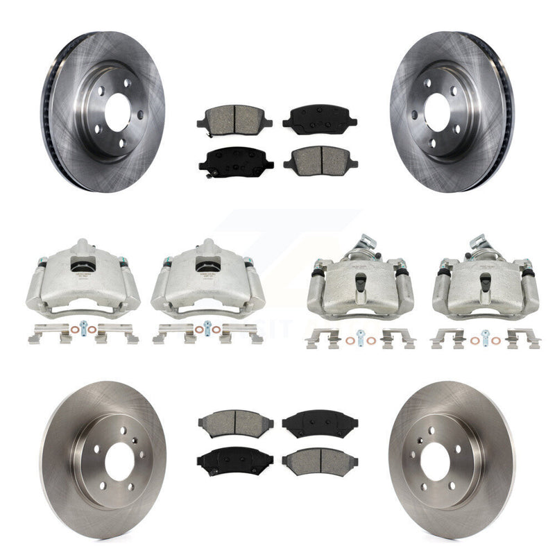 Transit Auto KC8-101197S Disc Brake Kit for 2005 Buick Terraza, Chevrolet Uplander, Saturn Relay - Front and Rear product image