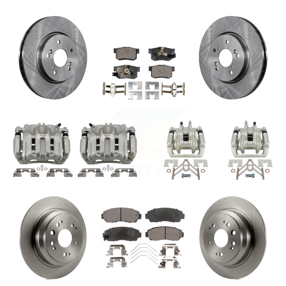 Transit Auto KC8-101198P Disc Brake Kit for 2011 Honda Accord Crosstour - Front and Rear product image