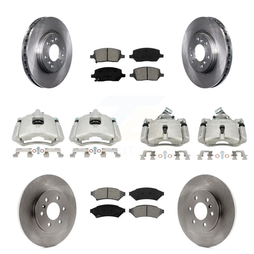 Transit Auto KC8-101198S Disc Brake Kit for 2006 Buick Terraza, Chevrolet Uplander, Pontiac Montana & more - Front and Rear product image