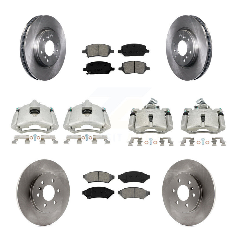 Transit Auto KC8-101198S Disc Brake Kit for 2006 Buick Terraza, Chevrolet Uplander, Pontiac Montana & more - Front and Rear product image