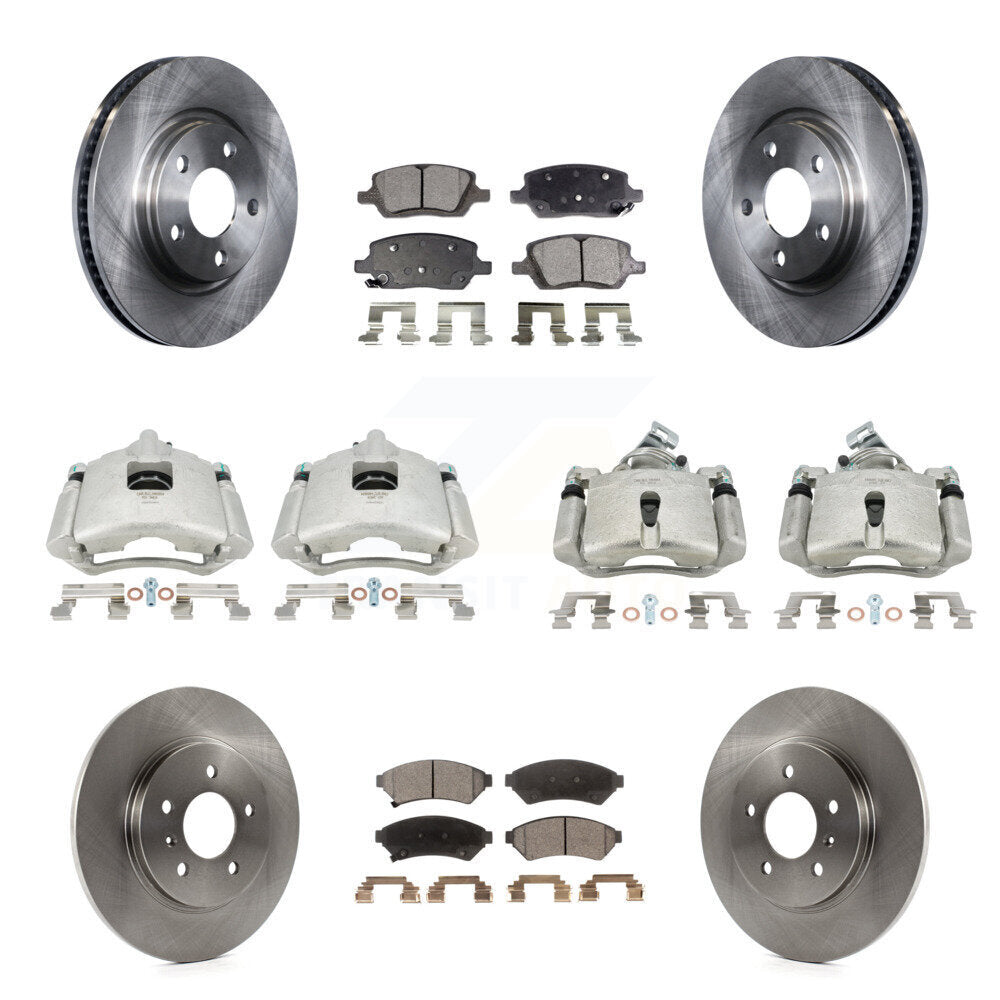 Transit Auto KC8-101199P Disc Brake Kit for 2005 Buick Terraza, Chevrolet Uplander, Pontiac Montana & more - Front and Rear product image