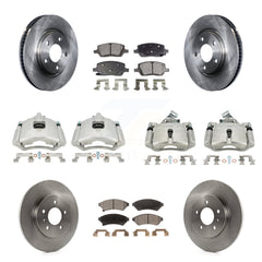 Transit Auto KC8-101199P Disc Brake Kit for 2005 Buick Terraza, Chevrolet Uplander, Pontiac Montana & more - Front and Rear product image